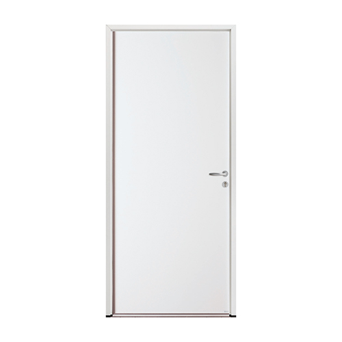 porte service alu acier blc